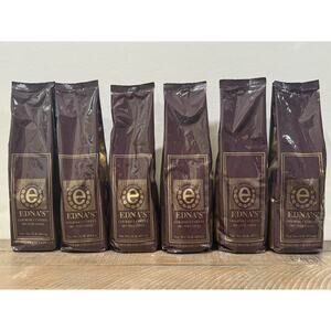 Edna's Regular Turkish Armenian Mediterranean Style Coffee - 1 LB 16oz - 6 Bags